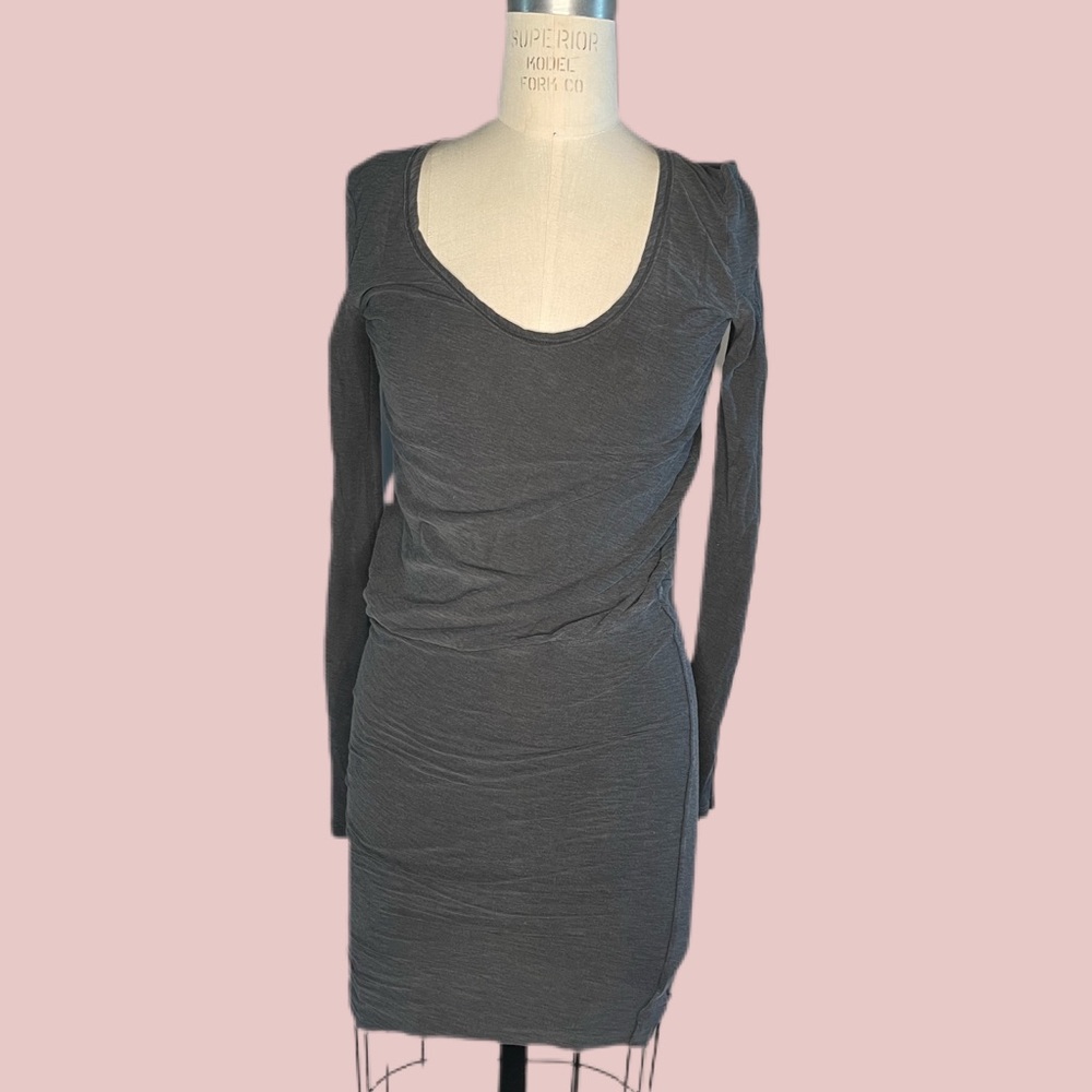 James Perse Long Sleeve Mini Dress